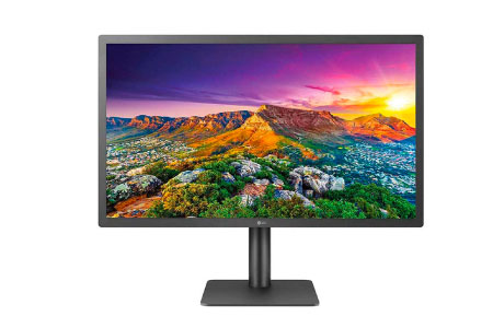  LG 24MD4KL-B monitor for macbook pro