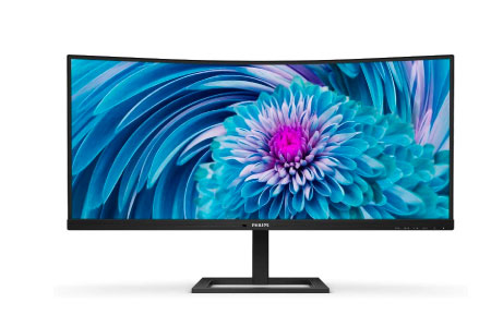 Philips 346E2CUAE curved ultrawide monitor for macbook pro